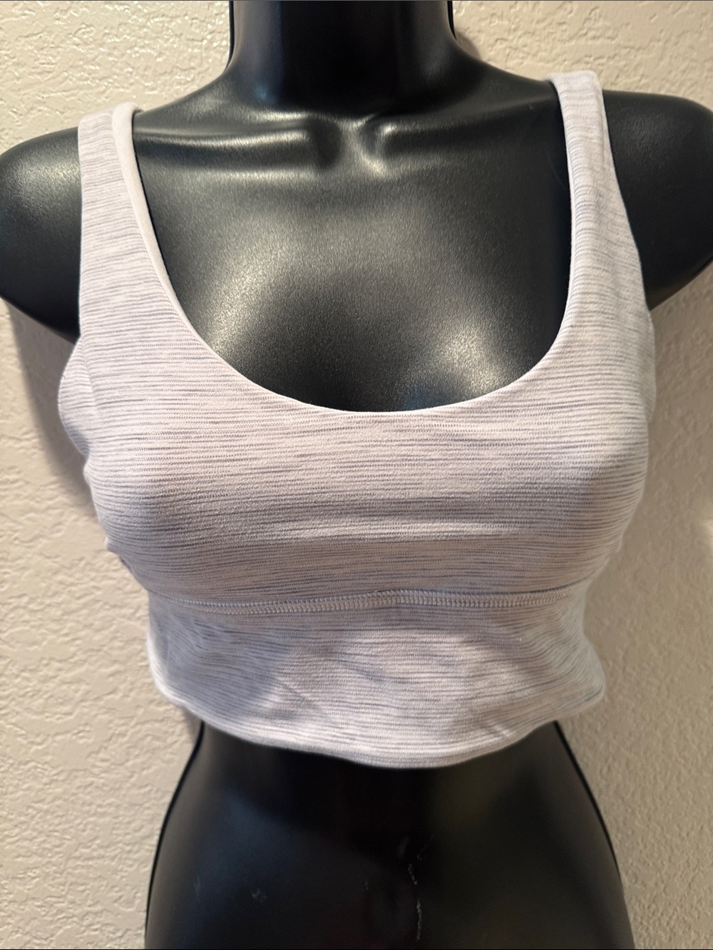 Lululemon Align Reversible grey and white sports bra